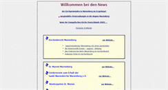 Desktop Screenshot of news.kirche-marienberg.de